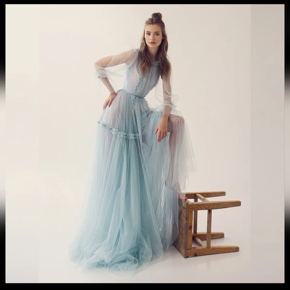 ✨Tulle Blue Gown✨